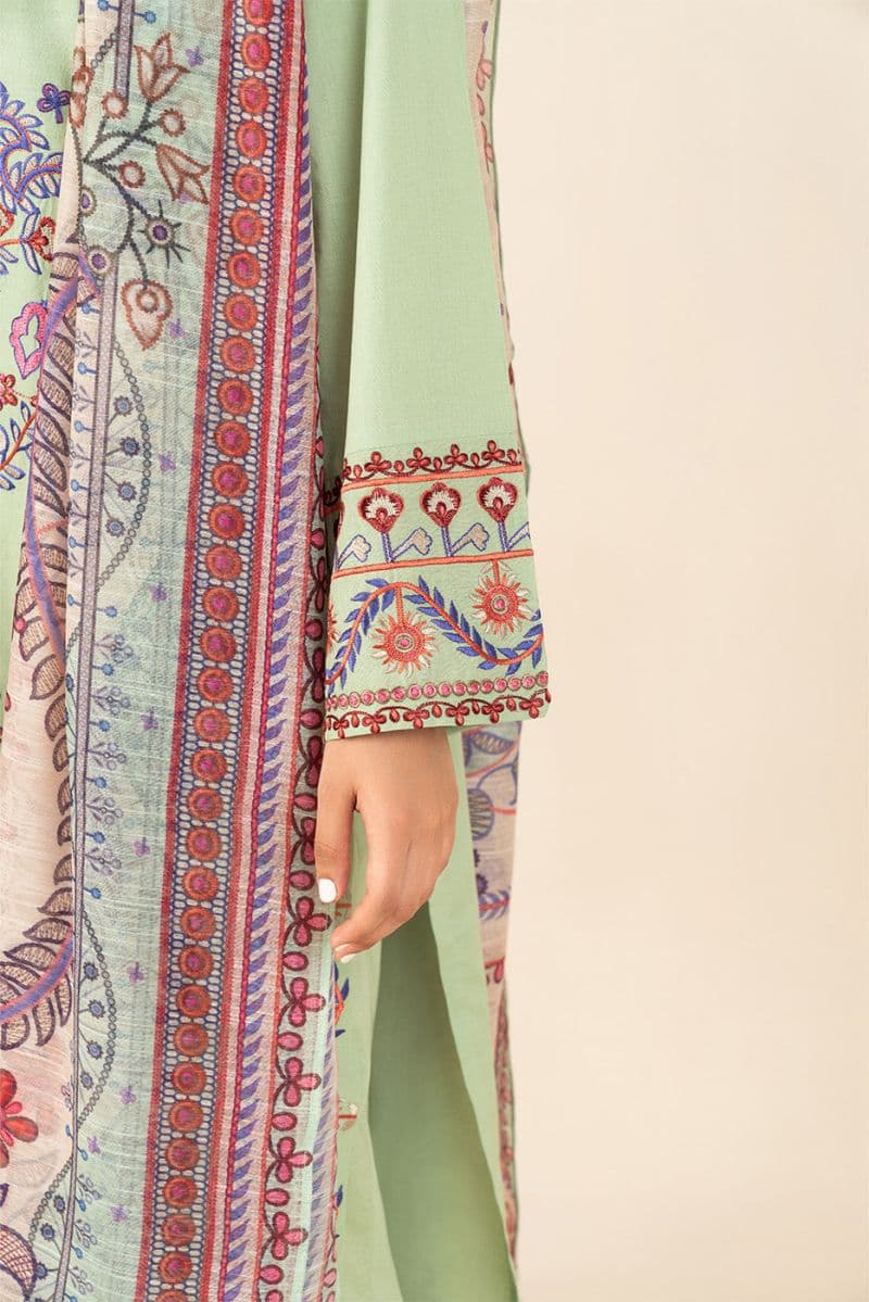 3 PIECE EMBROIDERED LAWN SUIT (PRET) thumbnail