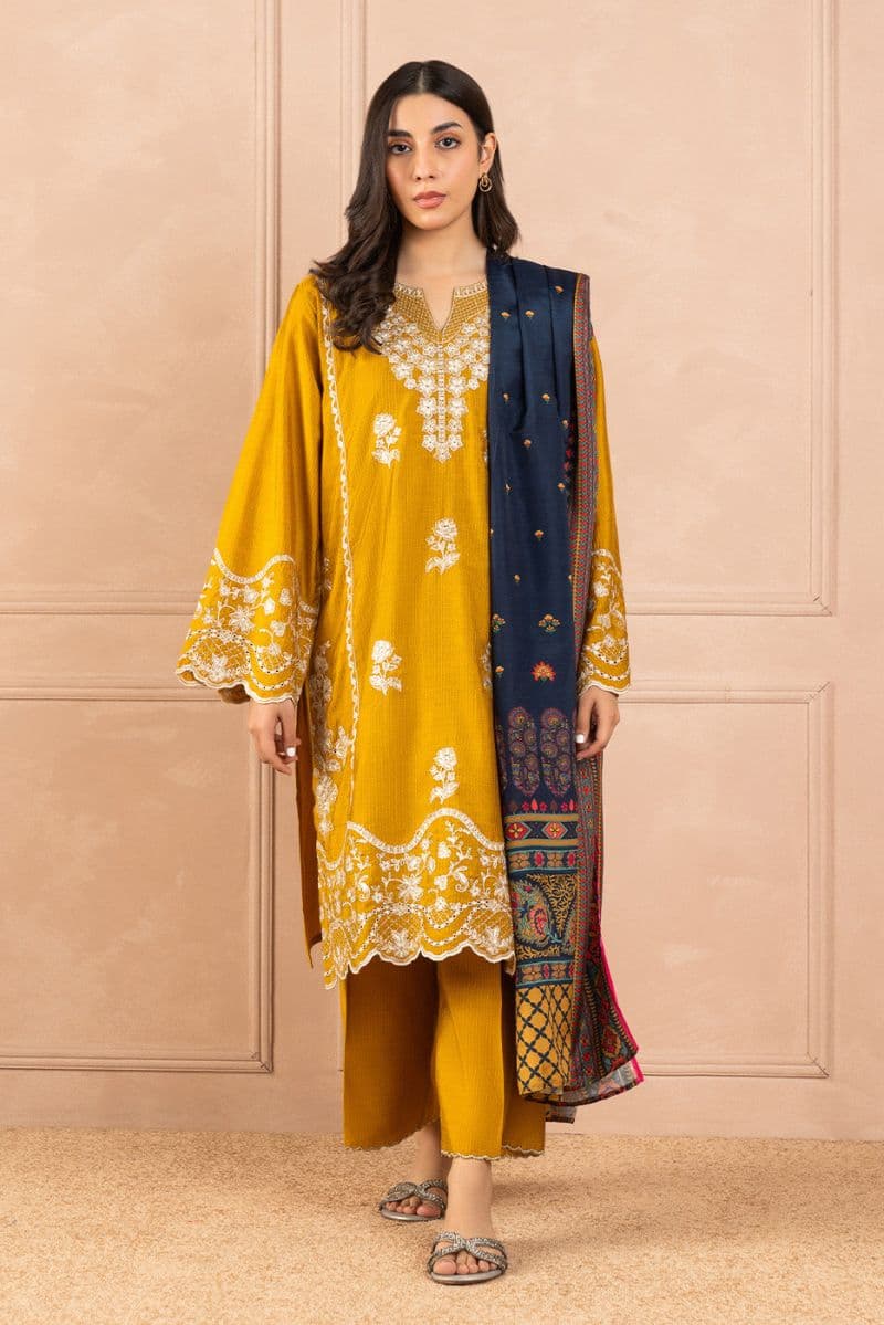 3 PIECE EMBROIDERED MISSOURI SUIT (HIGH CASUAL) thumbnail