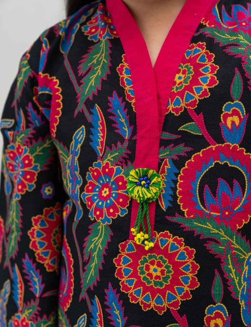 2 PIECE FLORAL PRINTED SUIT thumbnail