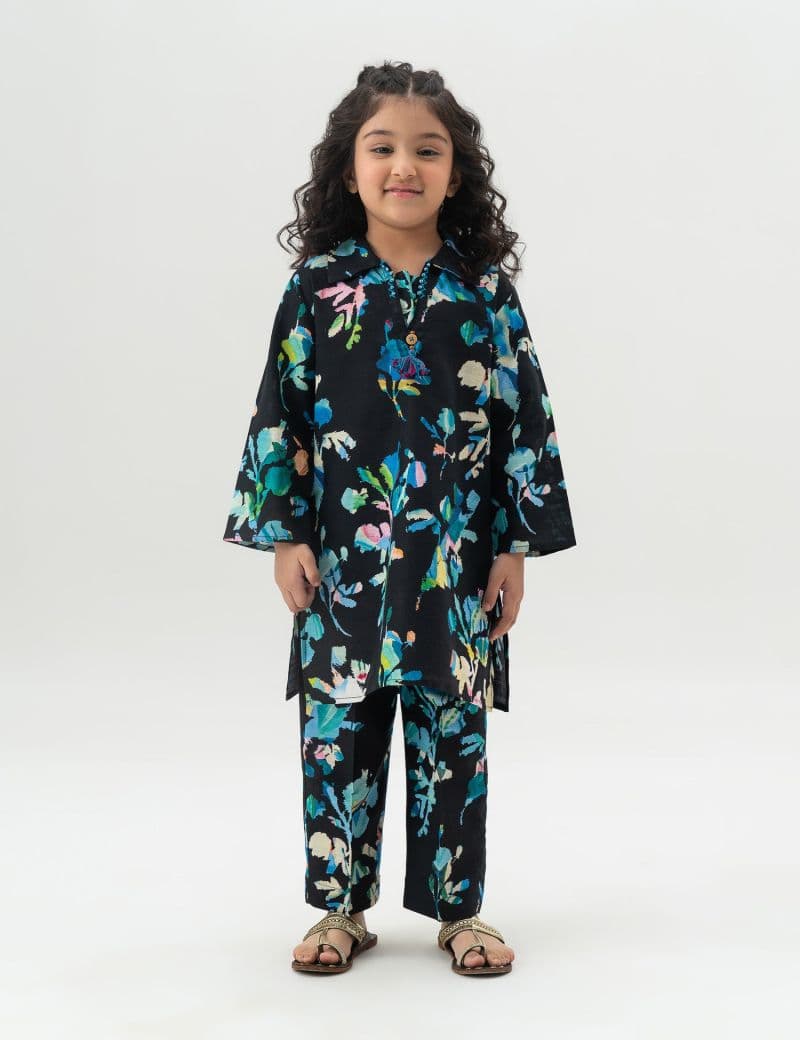 2 PIECE FLORAL PRINTED SUIT thumbnail