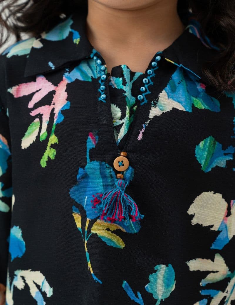 2 PIECE FLORAL PRINTED SUIT thumbnail