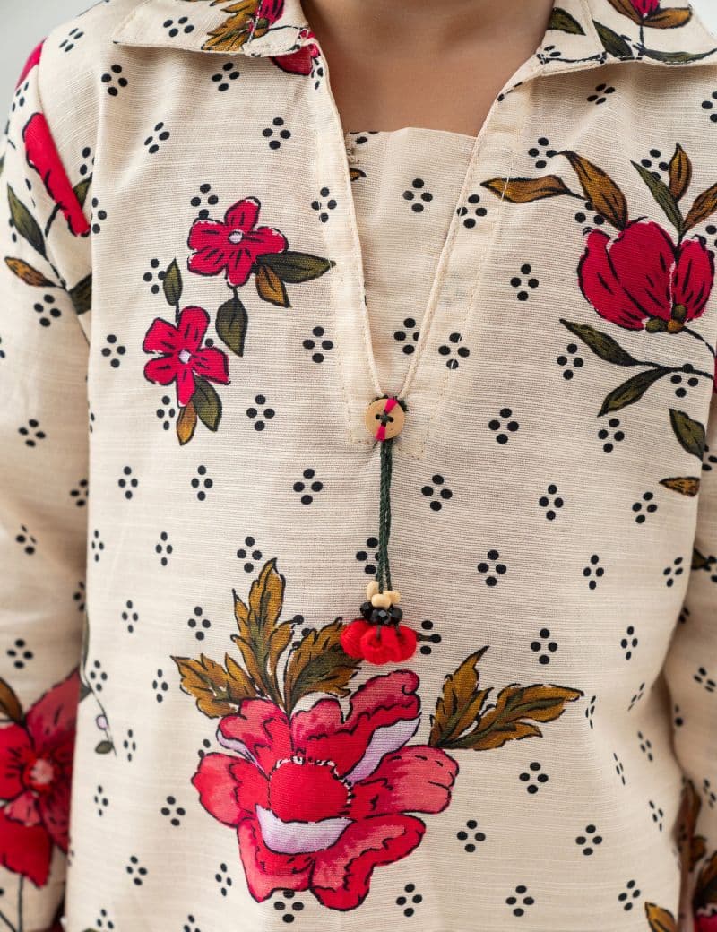 2 PIECE FLORAL PRINTED SUIT thumbnail