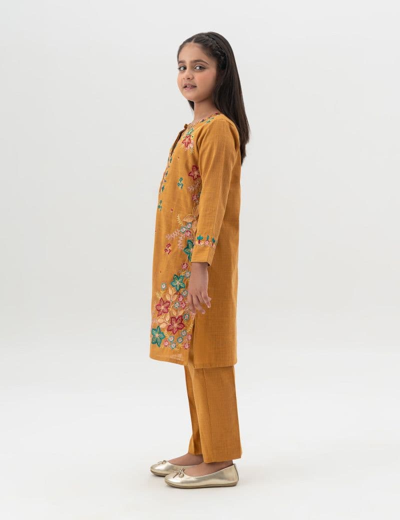 2 PIECE FLORAL EMBROIDERED SUIT thumbnail