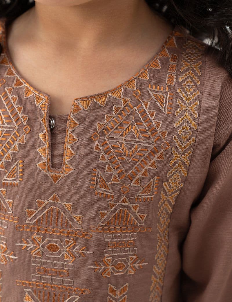 2 PIECE ETHNIC EMBROIDERED SUIT thumbnail