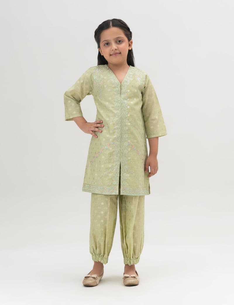 2 PIECE TILLA EMBROIDERED SUIT thumbnail