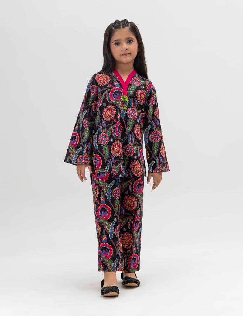 2 PIECE FLORAL PRINTED SUIT thumbnail