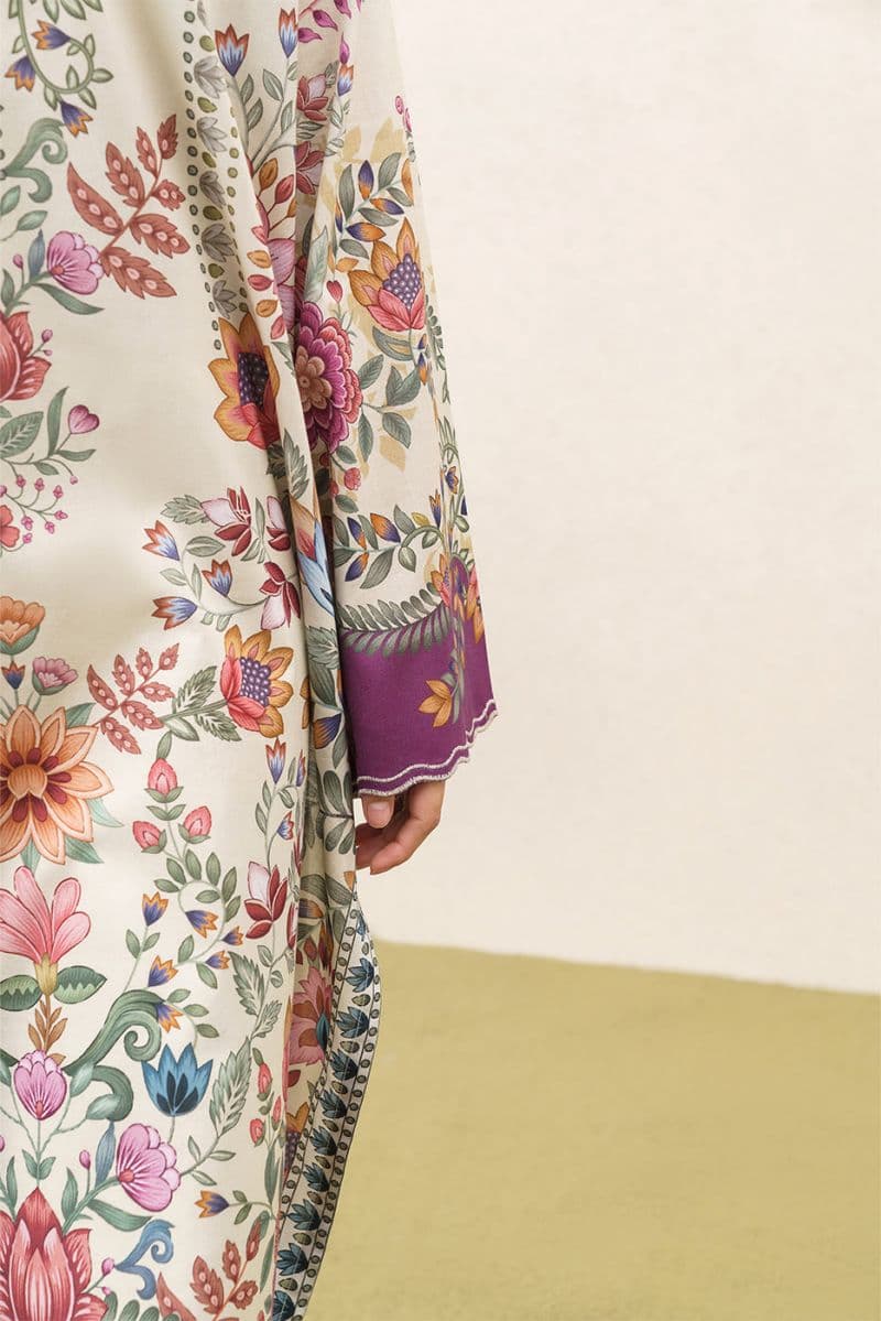3 PIECE PRINTED LAWN SUIT-TROPIC TUNE (UNSTITCHED) thumbnail
