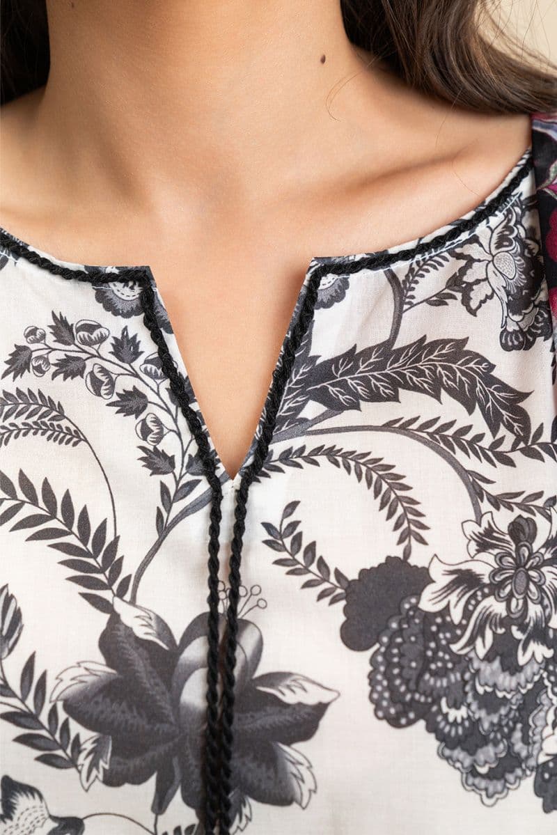 3 PIECE PRINTED LAWN SUIT-MANOR GARDEN (UNSTITCHED) thumbnail