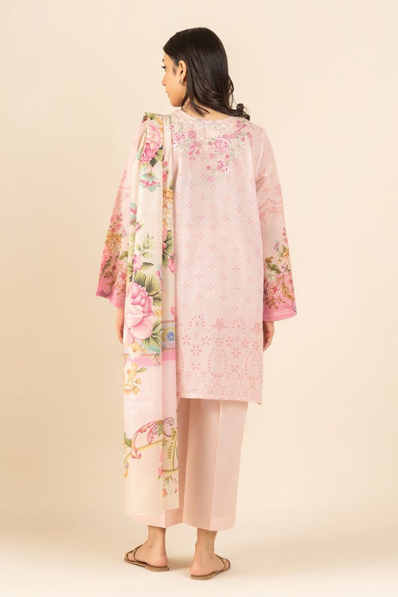 3 PIECE EMBROIDERED LAWN SUIT (PRET) thumbnail