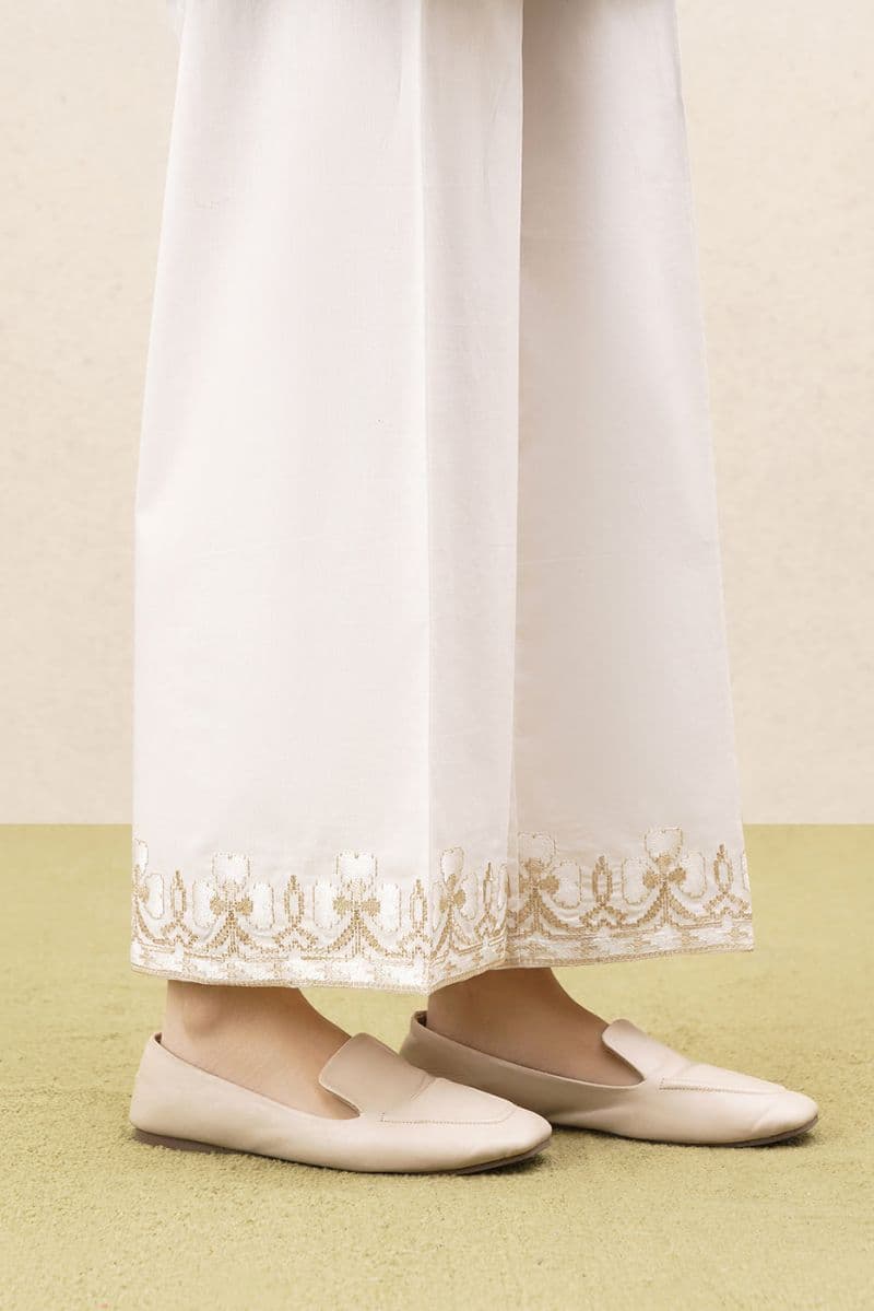 EMBROIDERED CULOTTE PANTS thumbnail