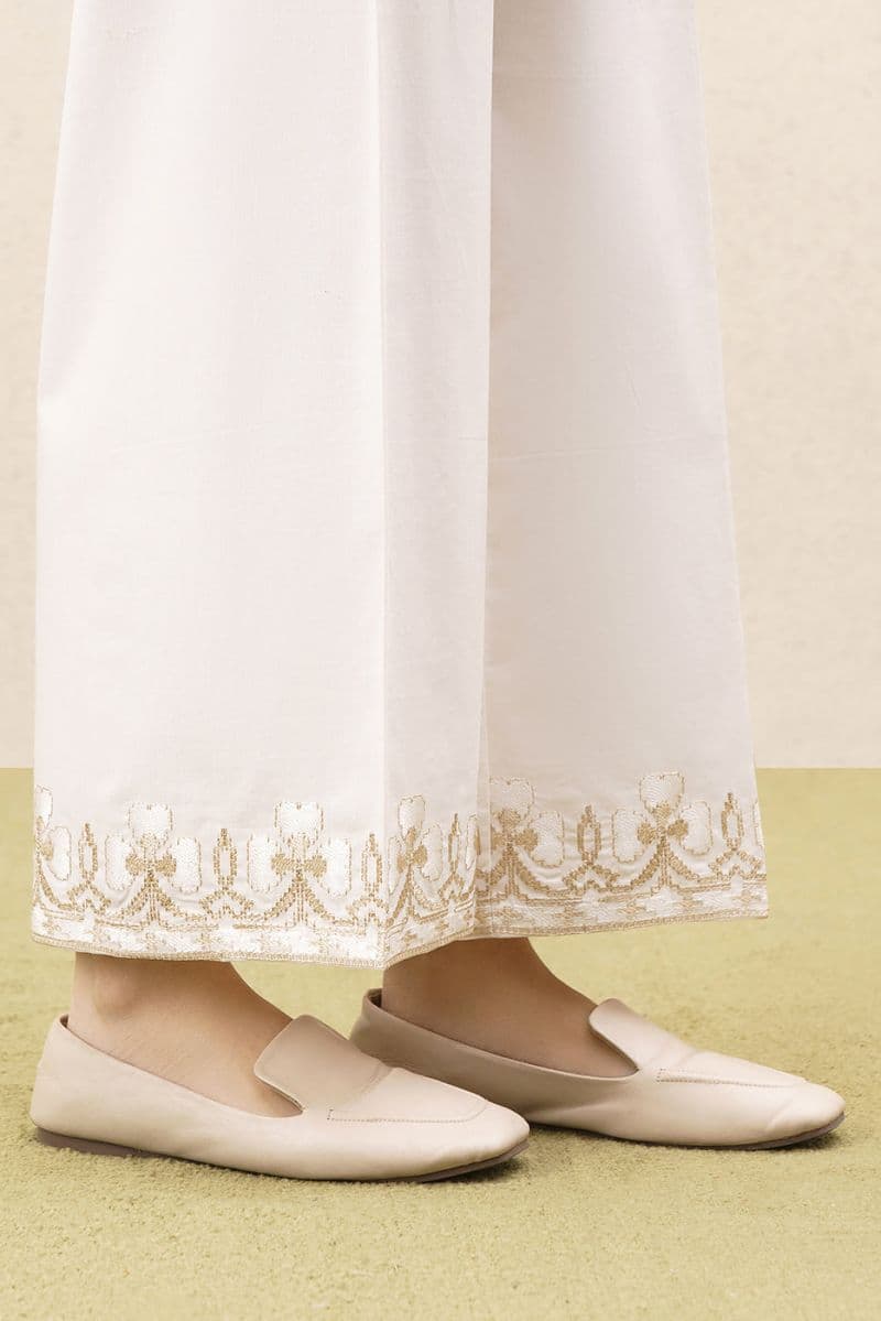 EMBROIDERED CULOTTE PANTS thumbnail