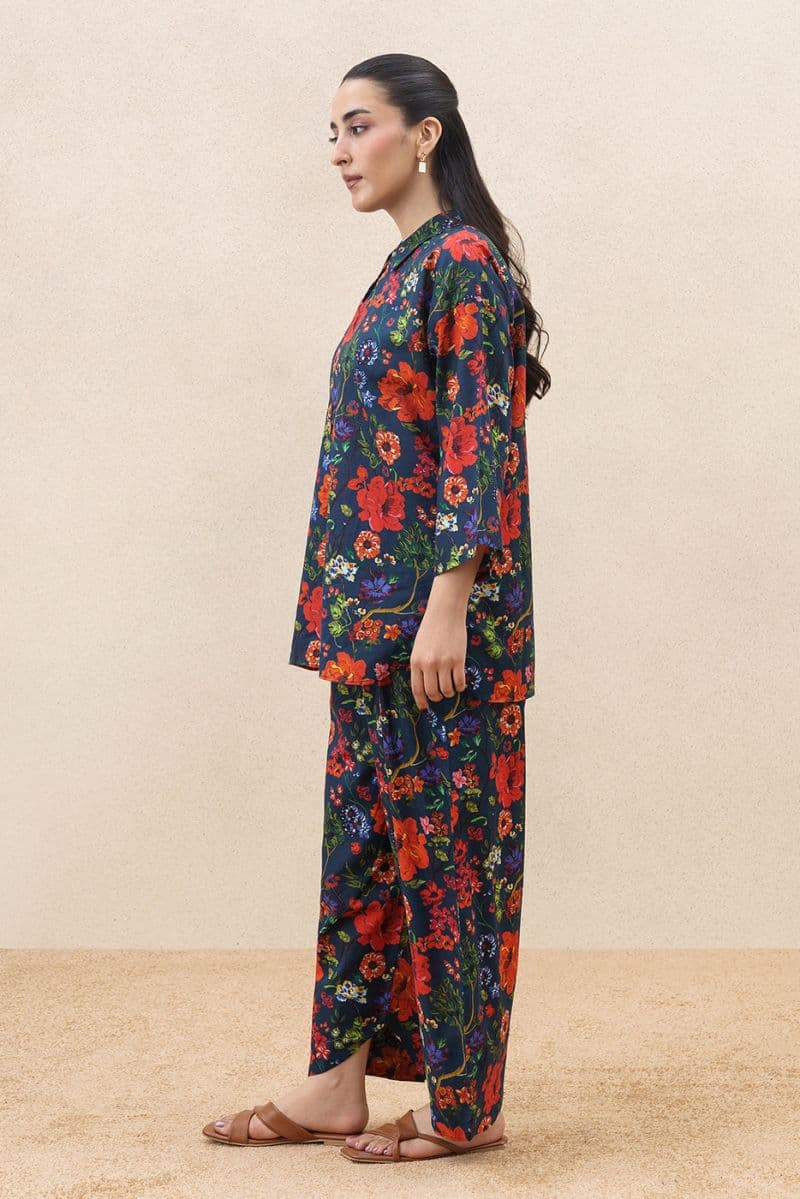 2 PIECE PRINTED CAMBRIC SUIT (PRET) thumbnail