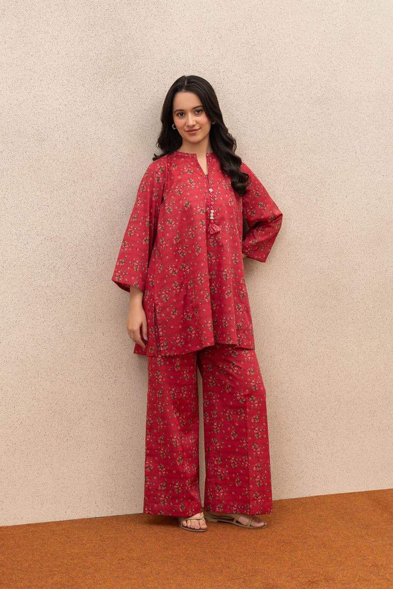 2 PIECE PRINTED LAWN SUIT (PRET) thumbnail