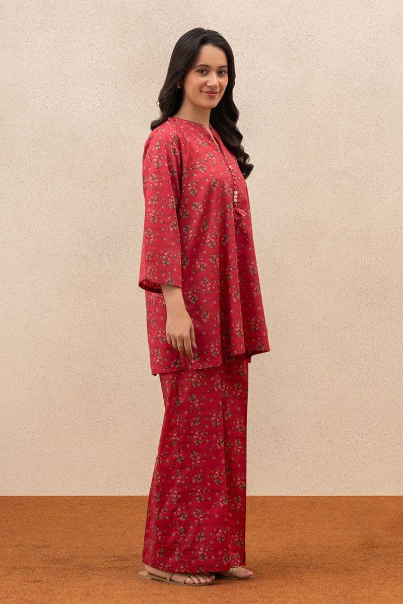 2 PIECE PRINTED LAWN SUIT (PRET) thumbnail
