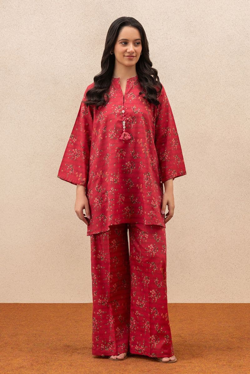 2 PIECE PRINTED LAWN SUIT (PRET) thumbnail