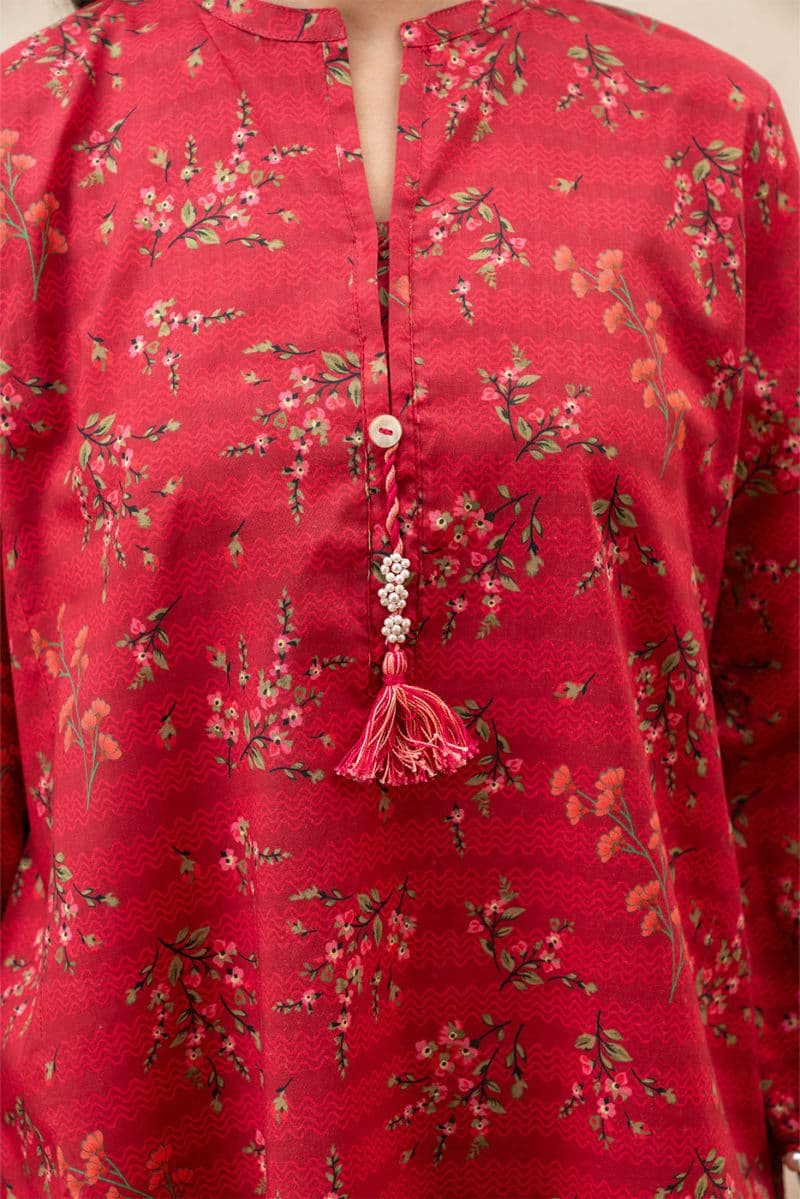 2 PIECE PRINTED LAWN SUIT (PRET) thumbnail