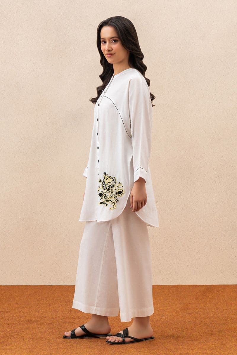 2 PIECE EMBROIDERED SUIT (PRET) thumbnail