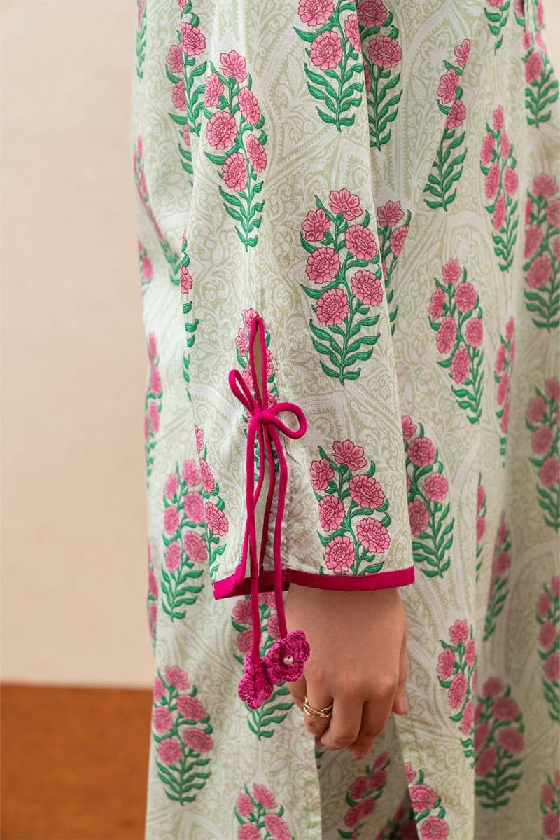 2 PIECE PRINTED LAWN SUIT (PRET) thumbnail
