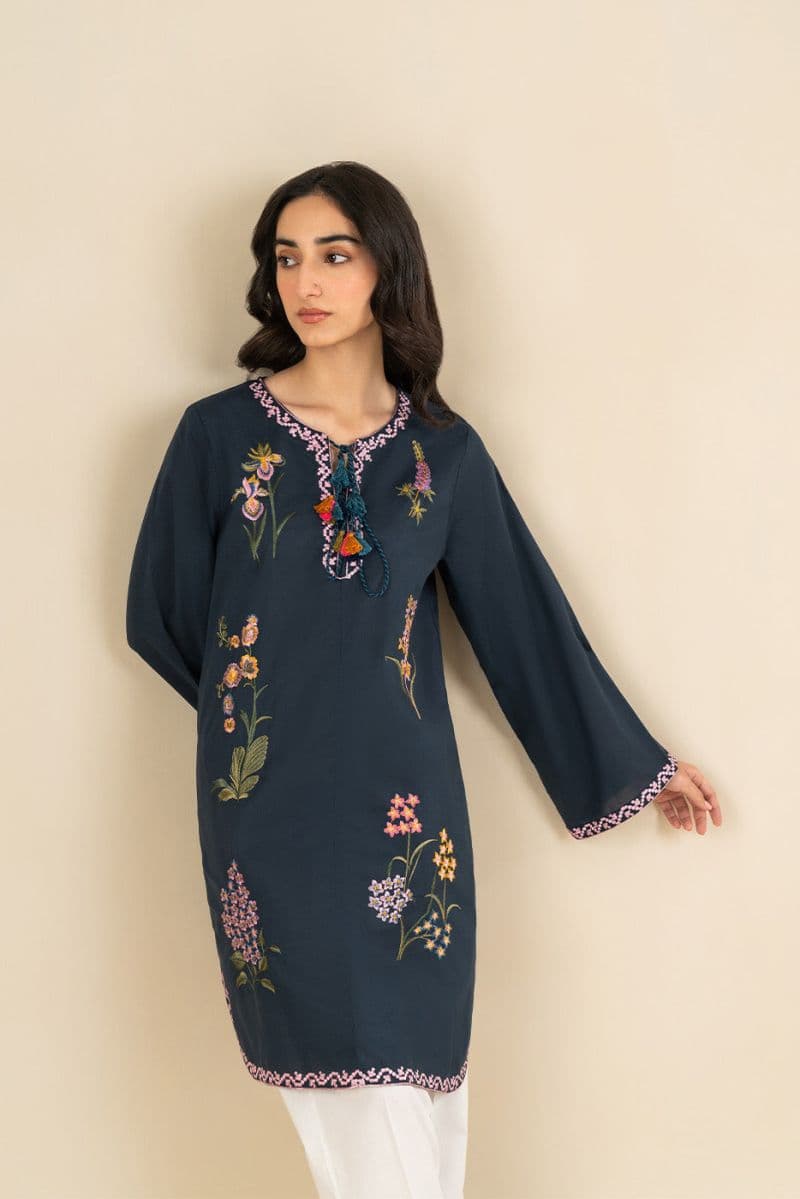 EMBROIDERED LAWN SHIRT (PRET) thumbnail