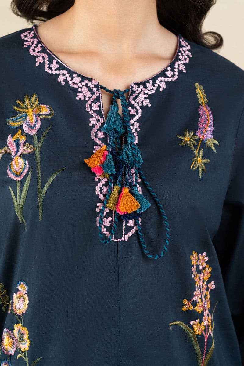 EMBROIDERED LAWN SHIRT (PRET) thumbnail