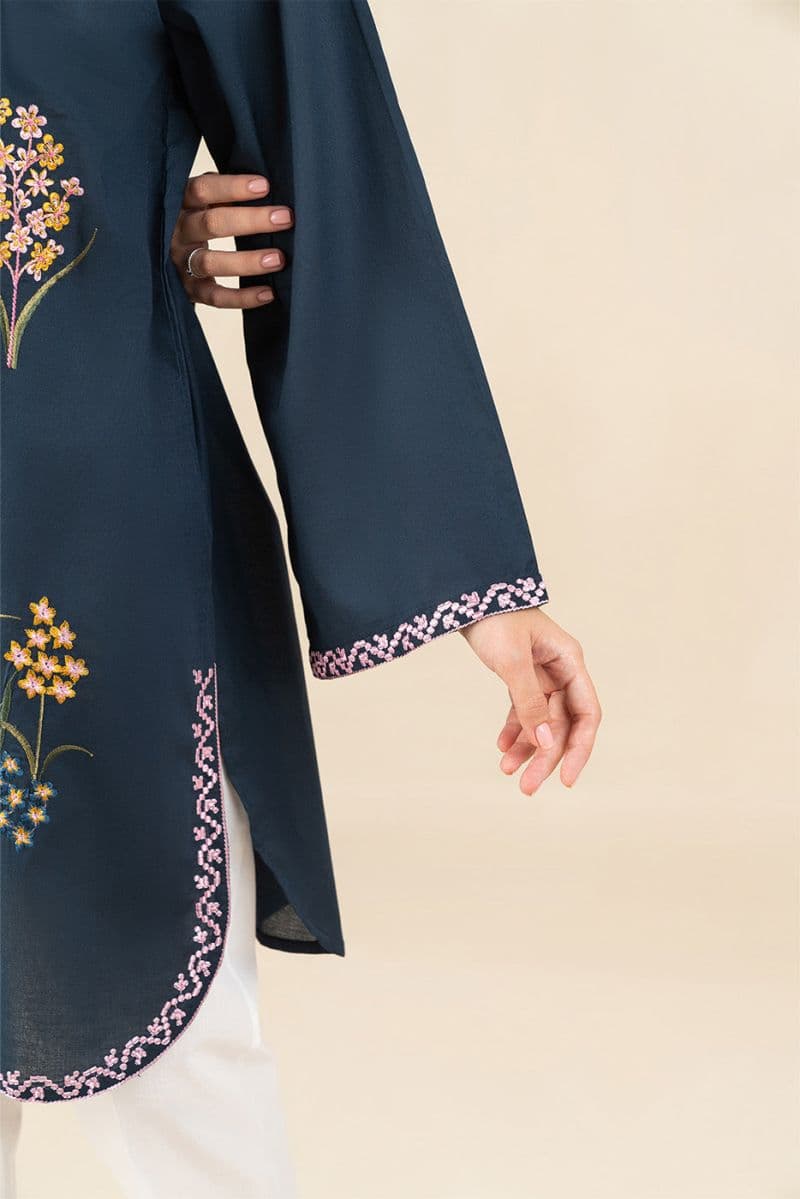 EMBROIDERED LAWN SHIRT (PRET) thumbnail