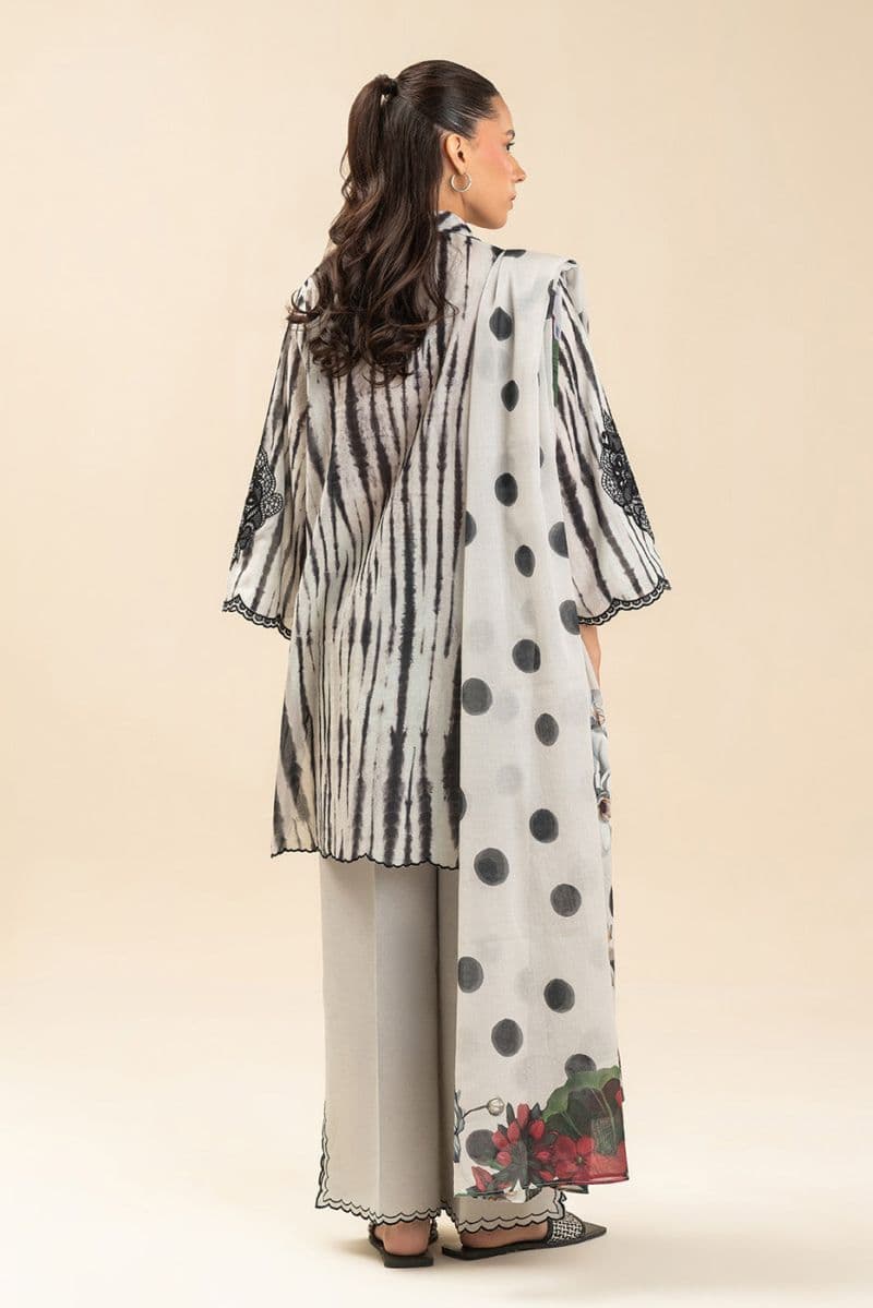 3 PIECE EMBROIDERED LAWN SUIT-LINEN DREAM (UNSTITCHED) thumbnail