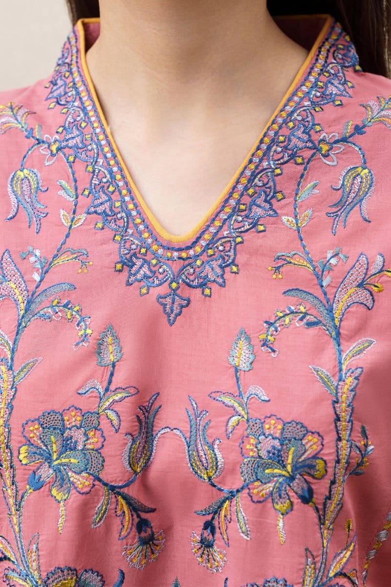 2 PIECE EMBROIDERED LAWN SUIT (PRET) thumbnail