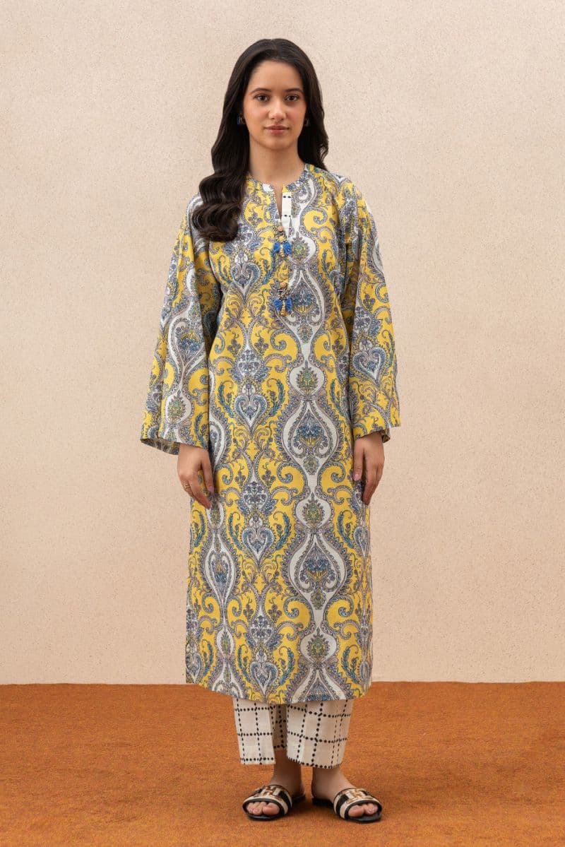 2 Piece Printed Doria Lawn Suit Pret thumbnail