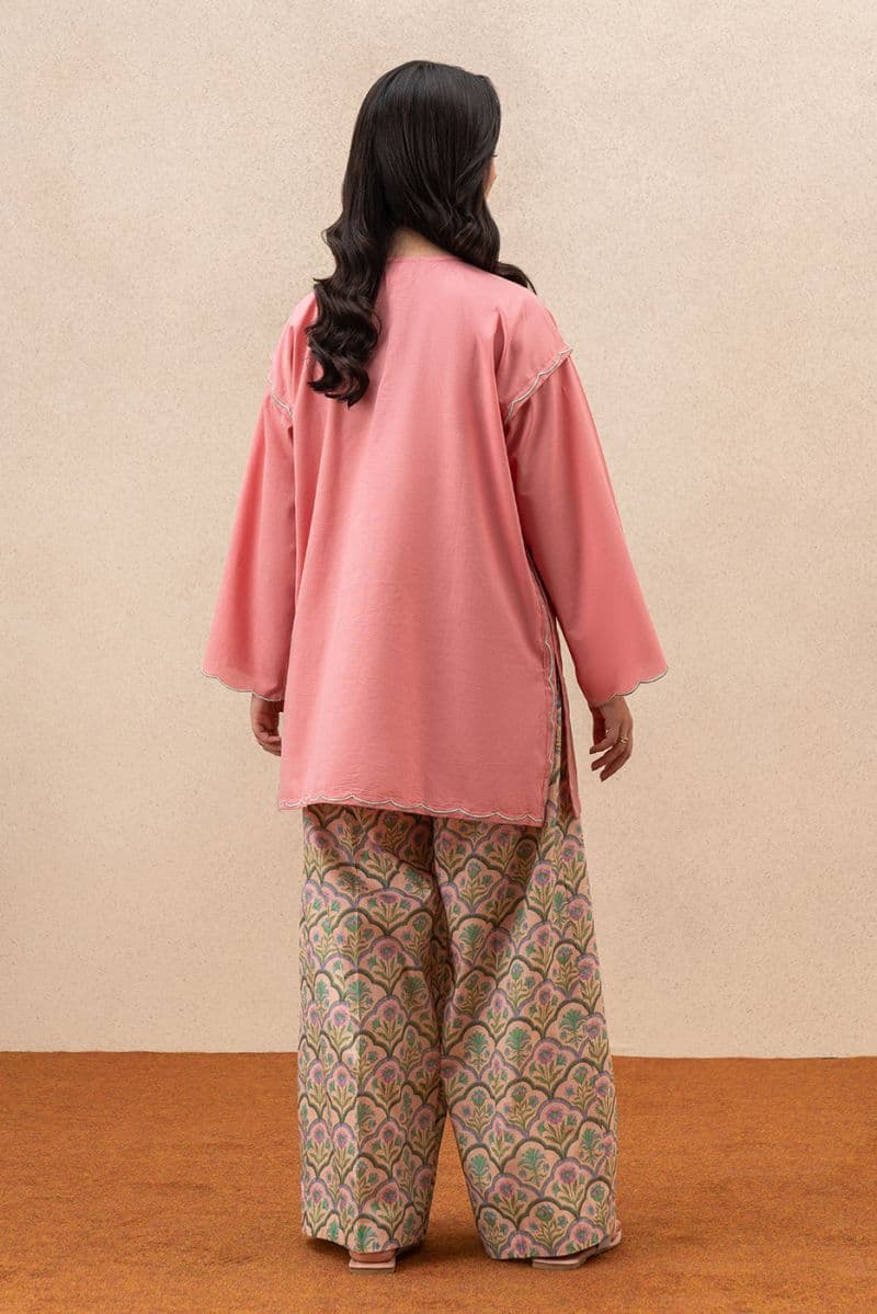 2 Piece Solid Slub Lawn Suit Pret thumbnail
