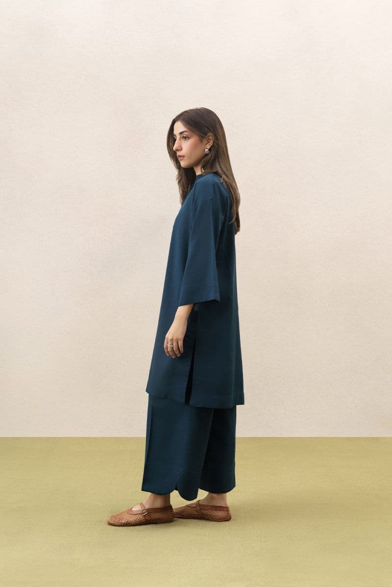 2 Piece Solid Twill Suit Pret thumbnail