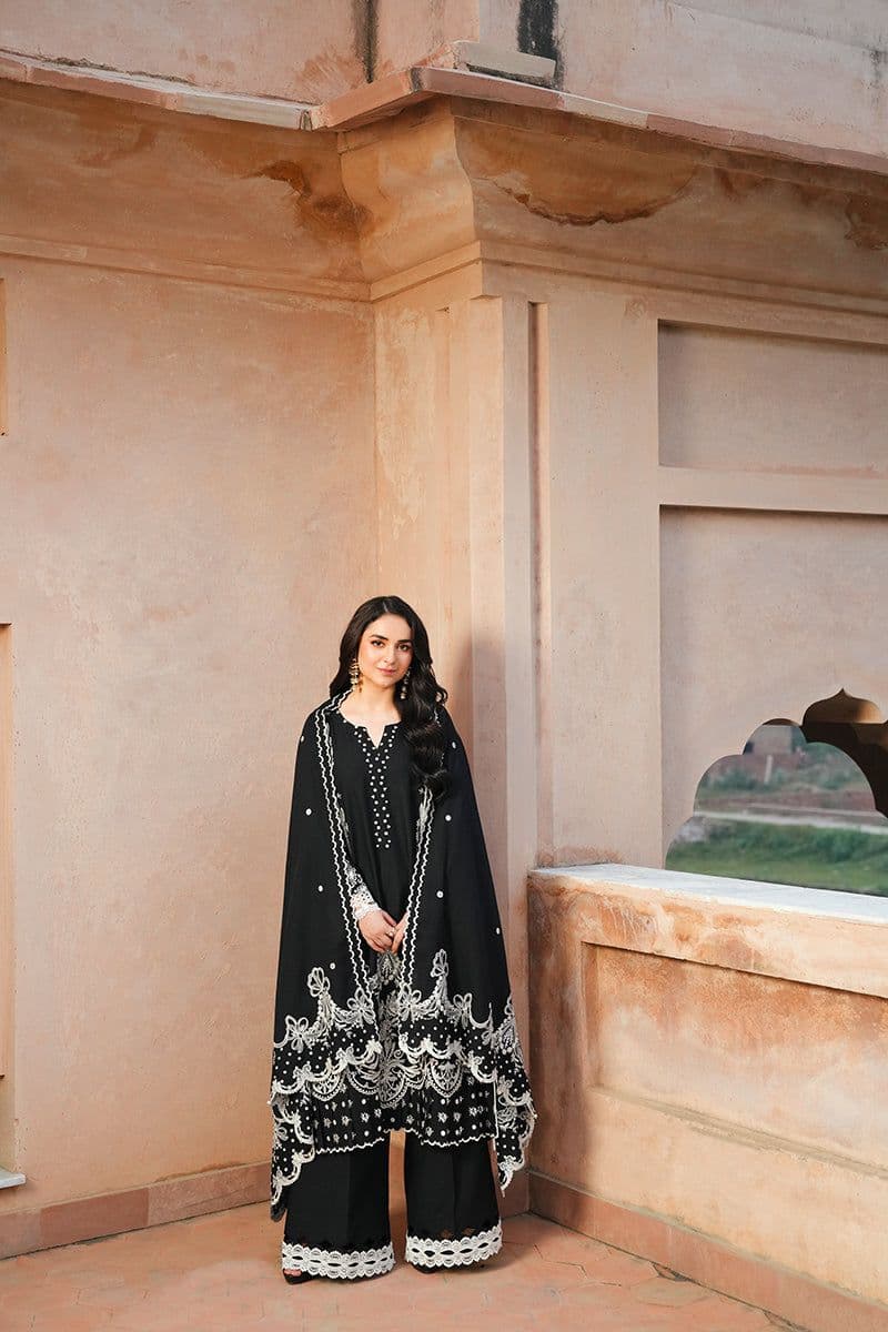 Embroidered Karandi 3 Piece Unstitched Suit thumbnail