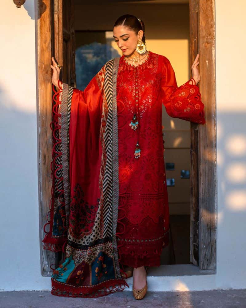 Embroidered Lawn Unstitched Suit