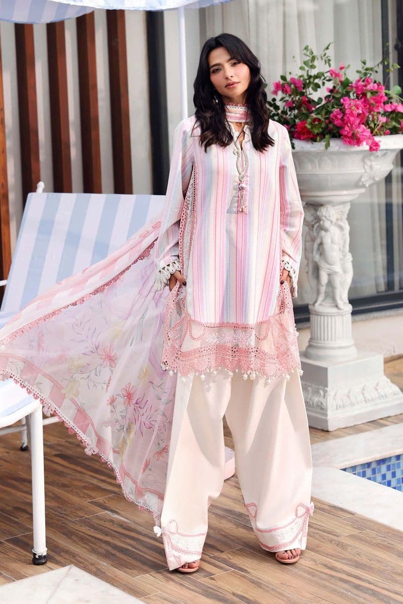 3 Piece Unstitched Embroidered Jacquard Suit thumbnail