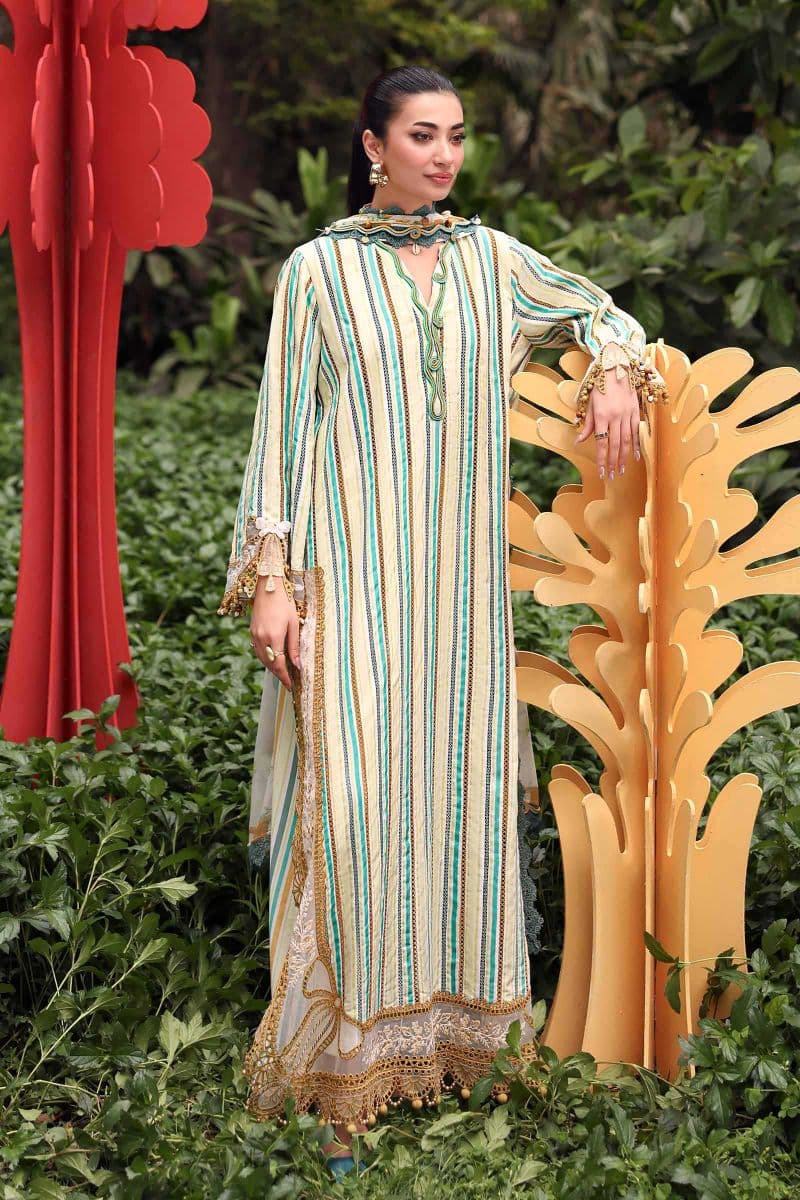 3 Piece Unstitched Embroidered Jacquard Suit thumbnail