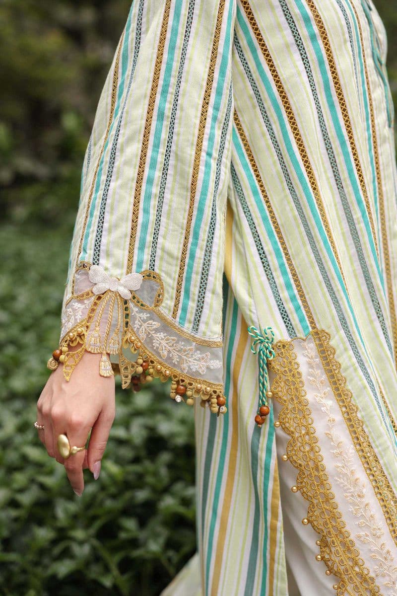 3 Piece Unstitched Embroidered Jacquard Suit thumbnail