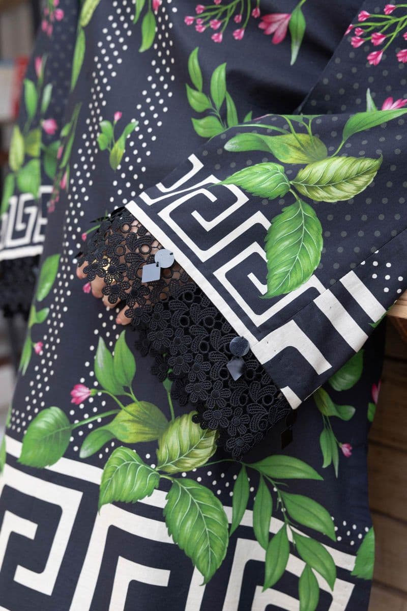 3 Pc Unstitched Printed Lawn Suit thumbnail
