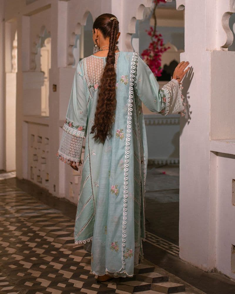 Embroidered Lawn Unstitched Suit thumbnail