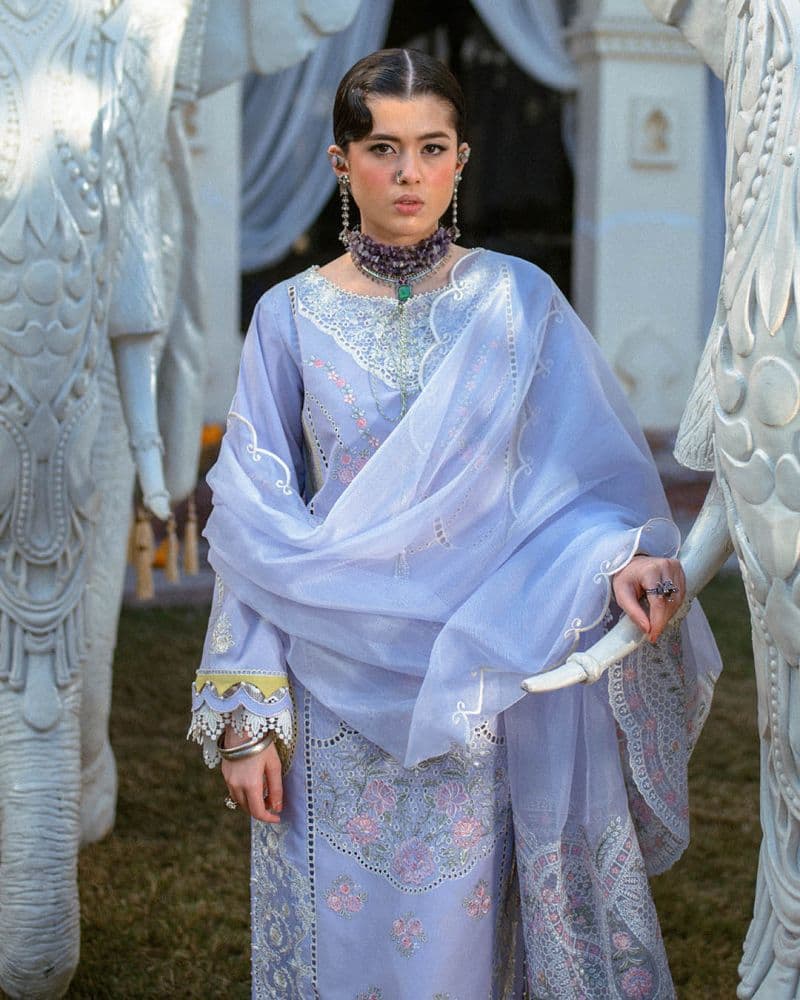 Embroidered Lawn Unstitched Suit thumbnail