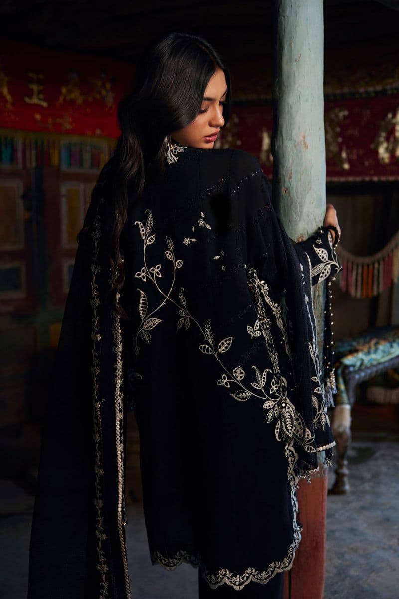 Embroidered Cambric 3 Piece Unstitched Suit thumbnail