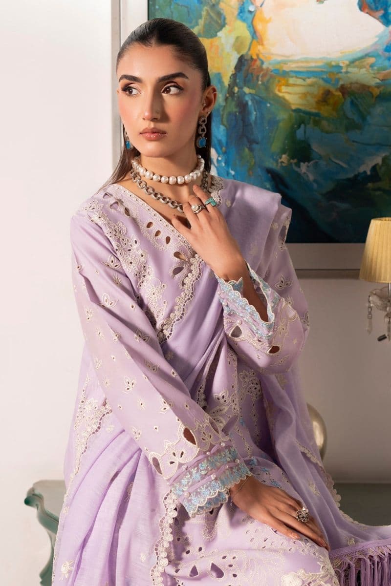 Embroidered Cambric 1 Piece Unstitched Suit thumbnail