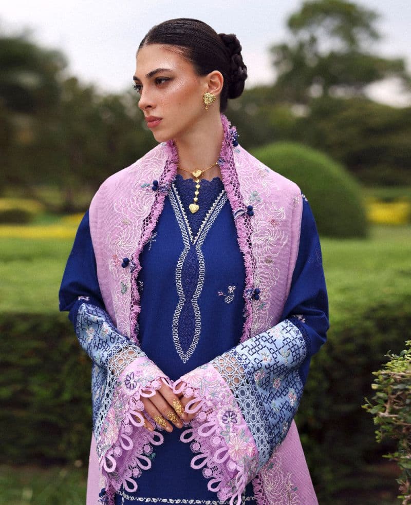 Embroidered Cambric 1 Piece Unstitched Suit thumbnail