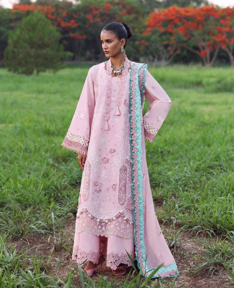 Embroidered Cambric 1 Piece Unstitched Suit thumbnail