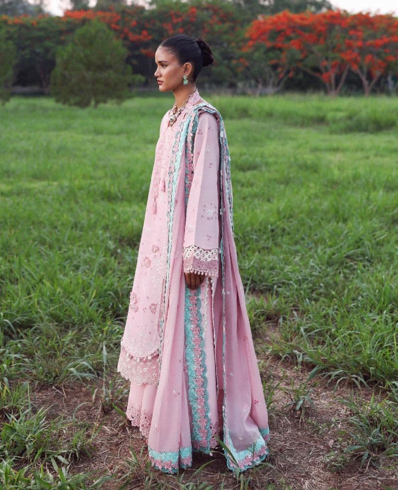Embroidered Cambric 1 Piece Unstitched Suit thumbnail