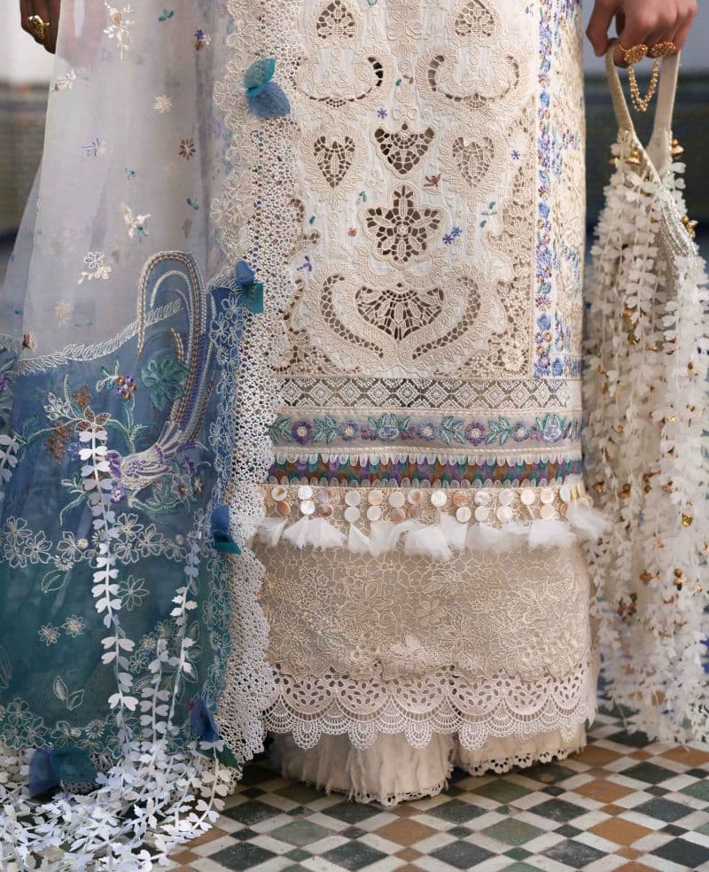 Embroidered Cambric 1 Piece Unstitched Suit thumbnail