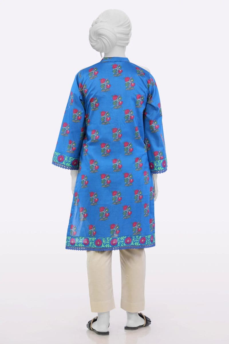 Blue Printed Kurti thumbnail