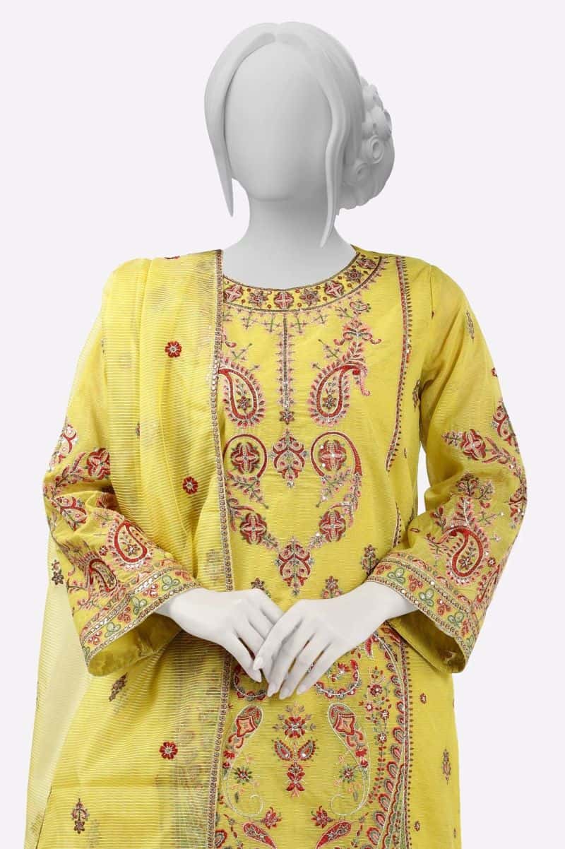 Embroidered 3PC - alternate view