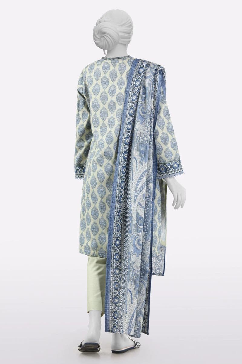 Khaddar Beige Printed 3PC thumbnail