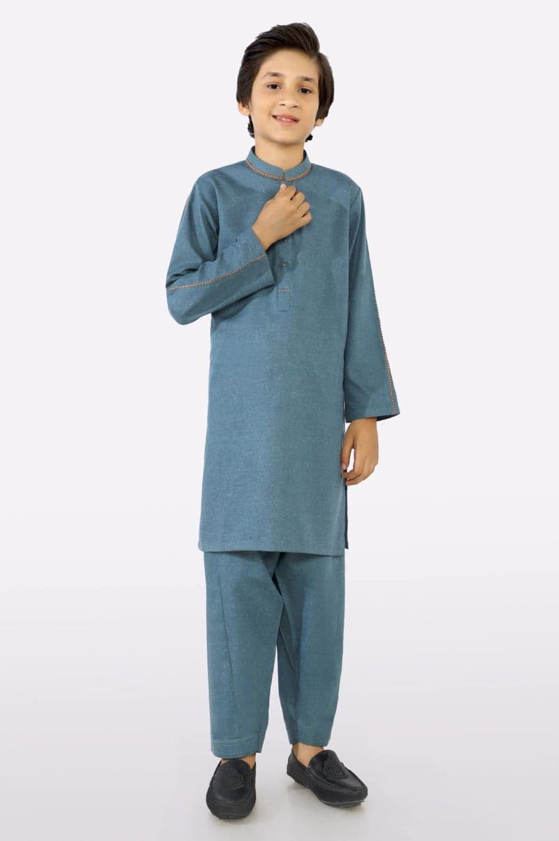 Green Boys Kameez Shalwar thumbnail