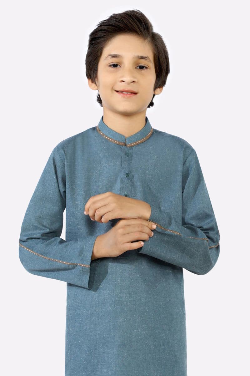 Green Boys Kameez Shalwar thumbnail