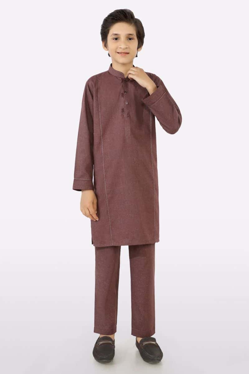 Purple Boys Kurta Pajama